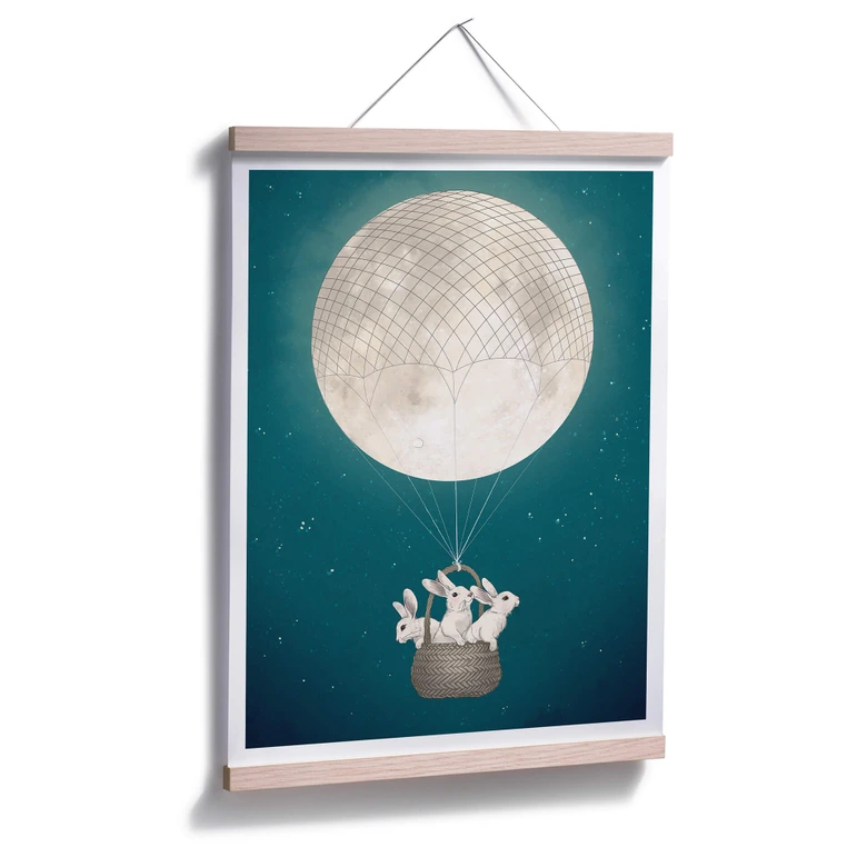 Poster Graves - Moonbunnies 