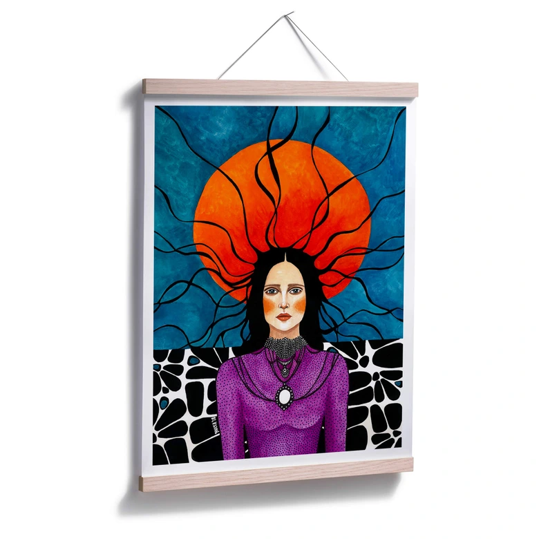Poster Hülya - Stilles Geschehen 
