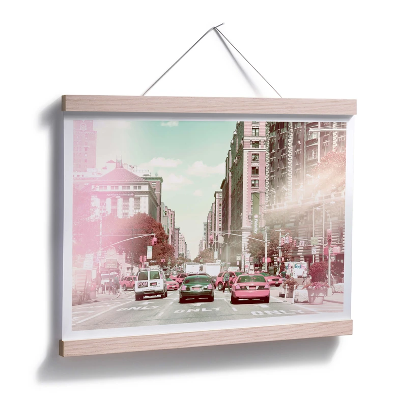 Poster Hugonnard - New York Pastell 