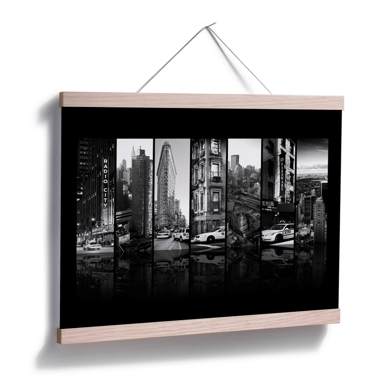 Poster Hugonnard - New York Scenes 