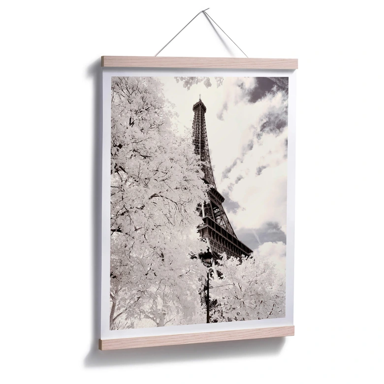 Poster Hugonnard - White Paris 