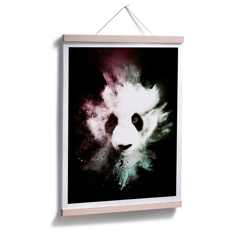 Poster Hugonnard - Wild Explosion: Panda 