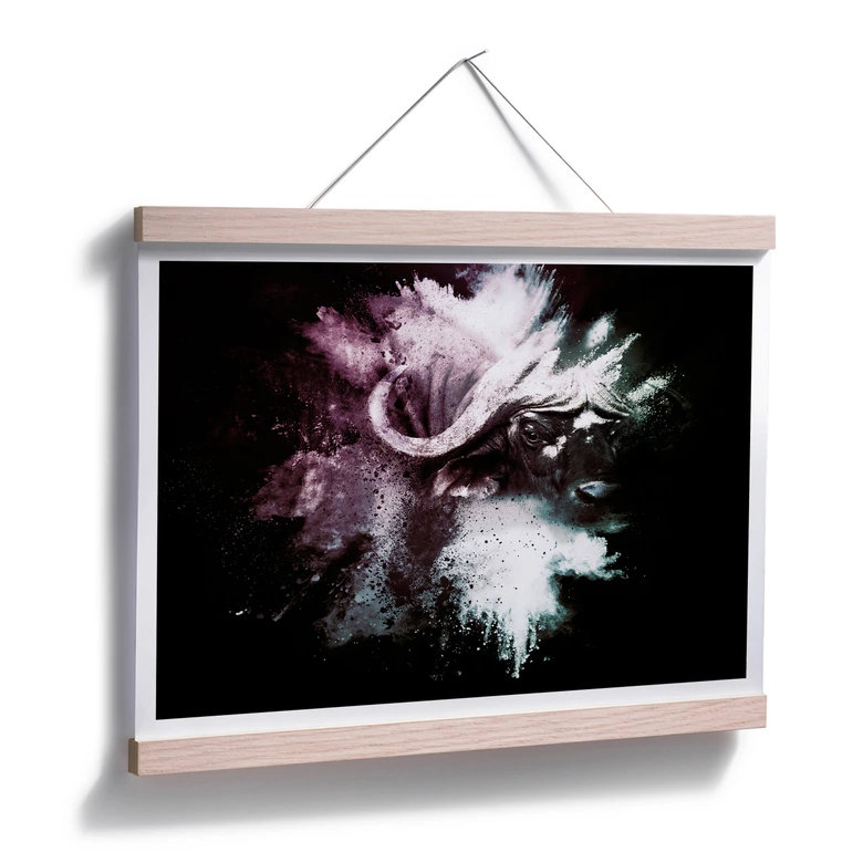 Poster Hugonnard - Wild Explosion: Wasserbüffel 