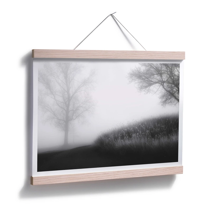 Poster Huybrighs - Nebel am Morgen 