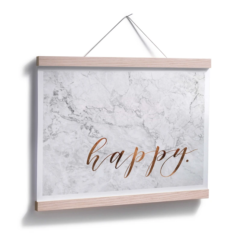 Poster Kupferoptik - Happy 