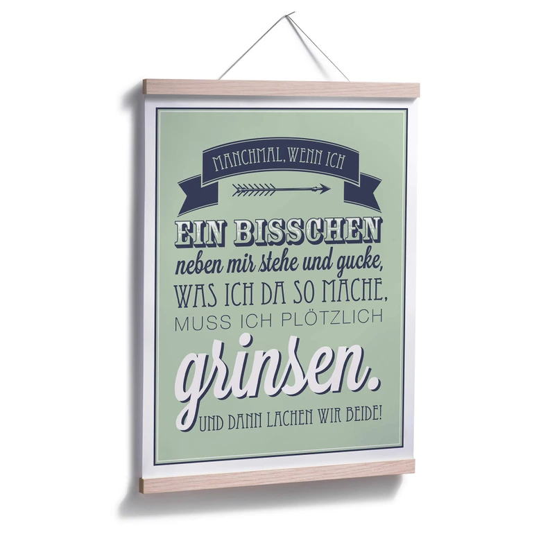 Poster Ibland, när jag känner mig lite ur s 