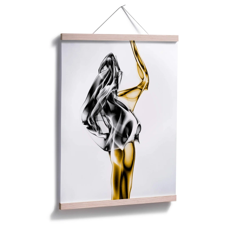Poster Marini - Gold und Silber 
