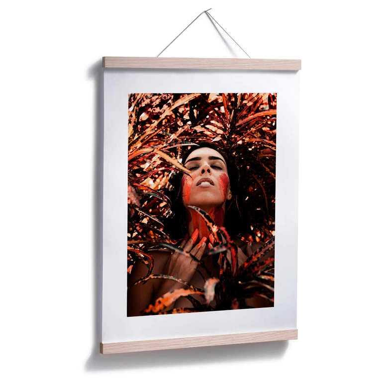 Poster Brand på huden 