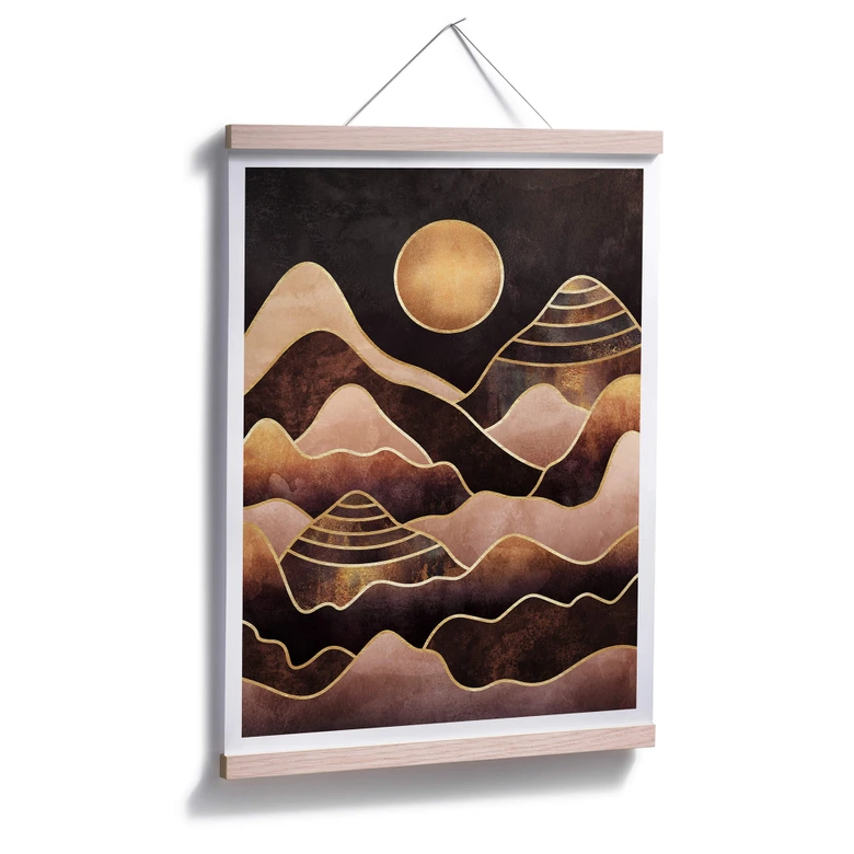 Poster Fredriksson - Coucher de soleil 