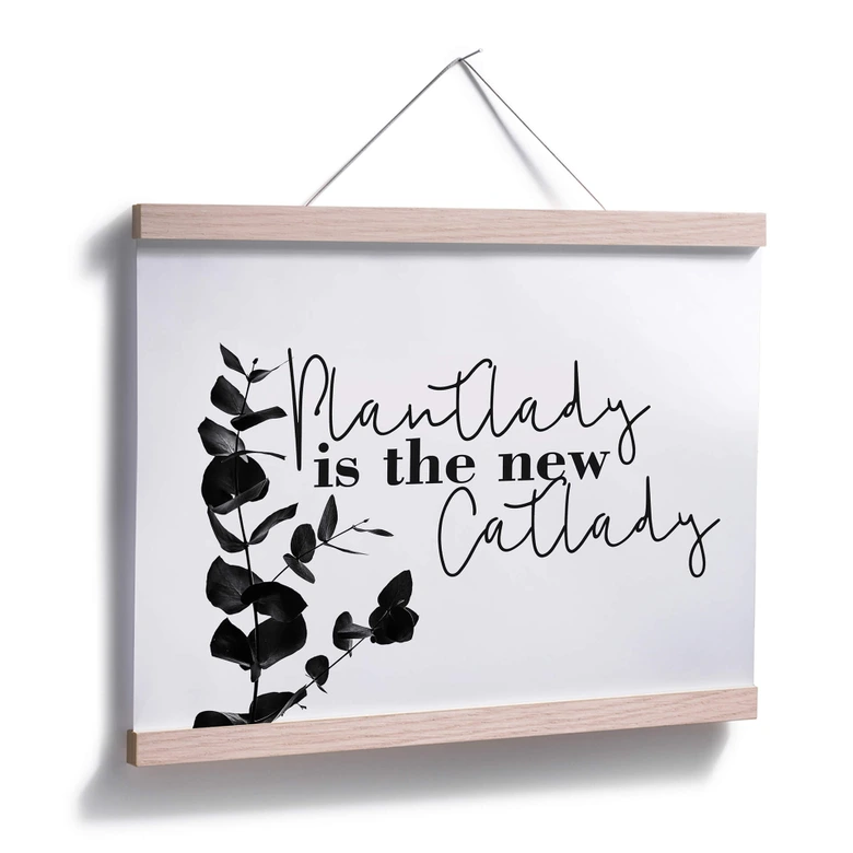 Plakat - Plantlady is the new catlady 