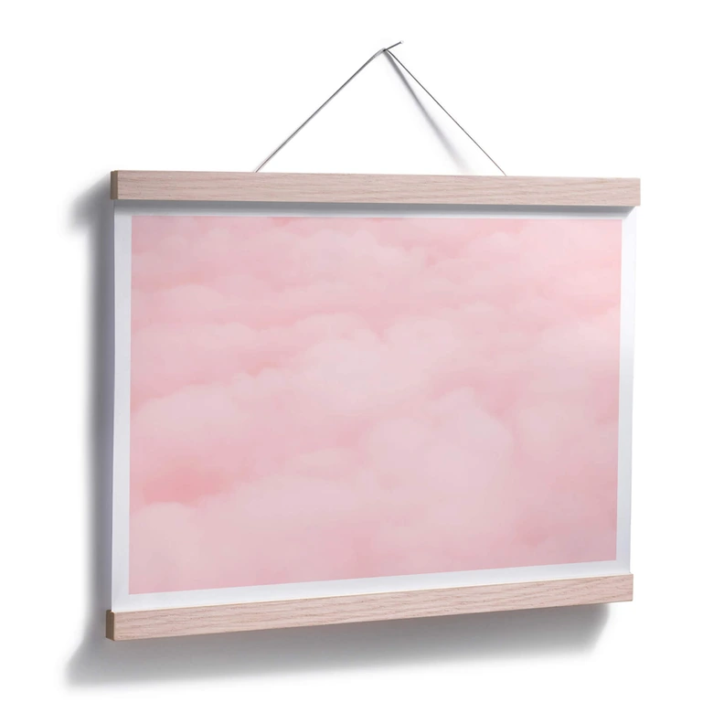 Poster Wolken wie Zuckerwatte 