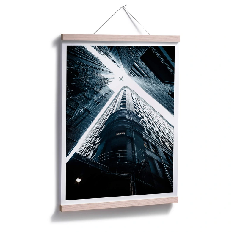 Poster Mellan skyskraporna 