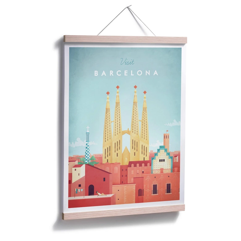 Poster Rivers - Barcelone 