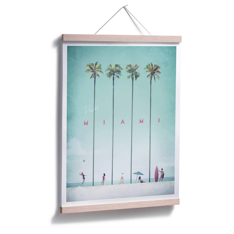 Poster Rivers - Miami 