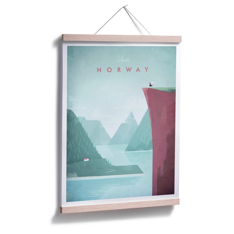 Poster Rivers - Norge 