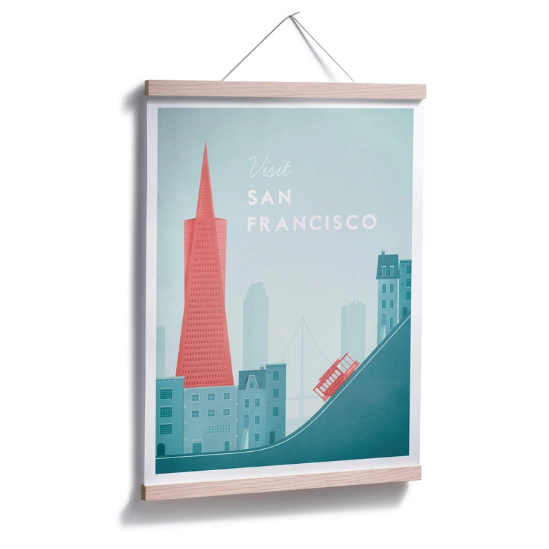 Póster Rivers - San Francisco 