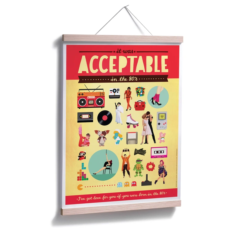 Poster Tohmé - Anni 80 