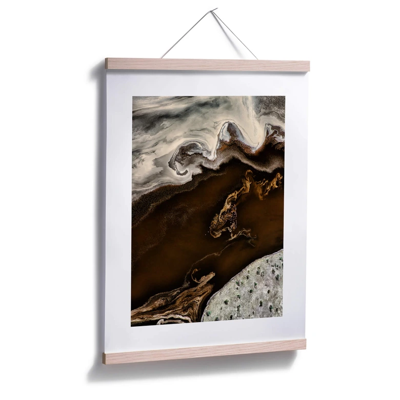 Poster Chang - Landskapets strukturer 