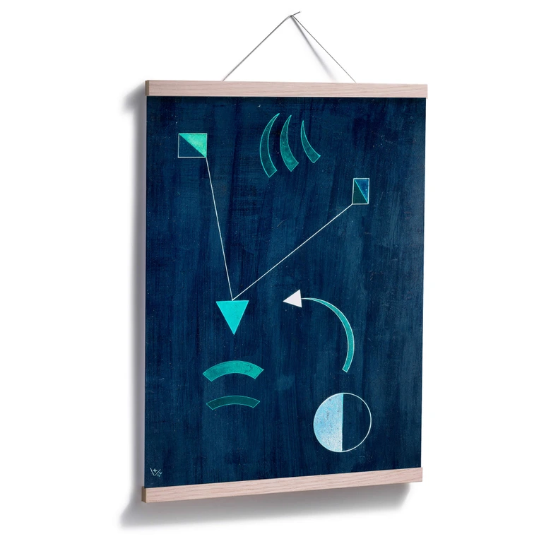 Poster Kandinsky - Dahin 