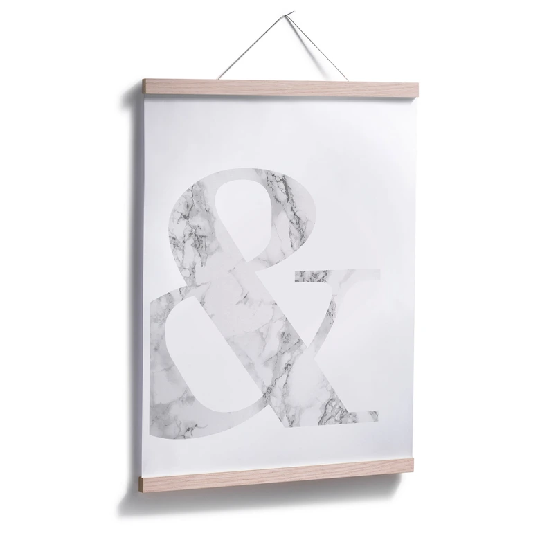 Poster Marble Ampersand 