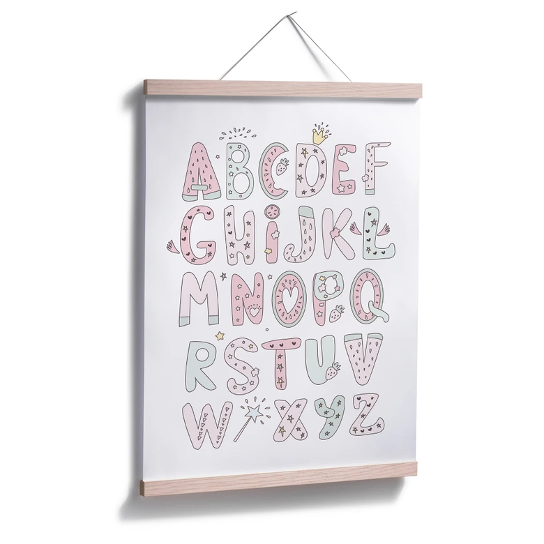 Poster Kvilis - Alphabet 