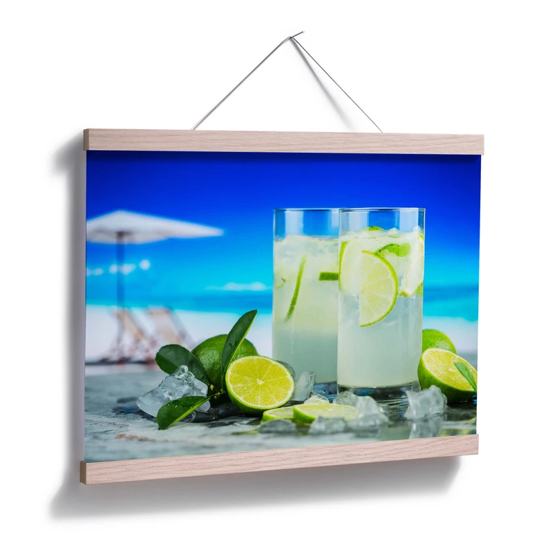 Affiche Citron tropical 