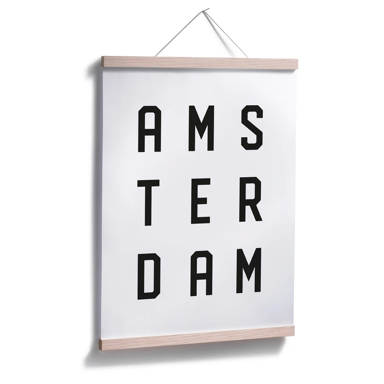 Poster - Typographie Amsterdam 