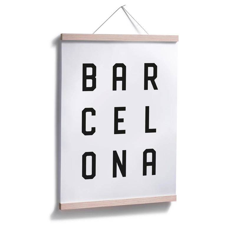 Poster - Typographie Barcelona 
