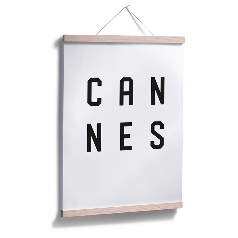 Poster - Typografi Cannes 