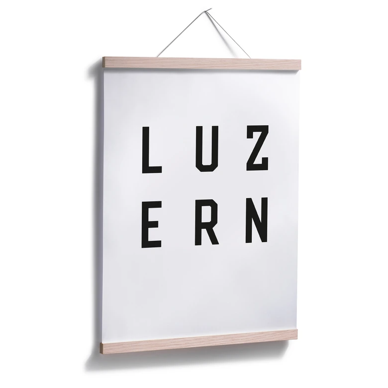 Poster - Typographie Luzern 