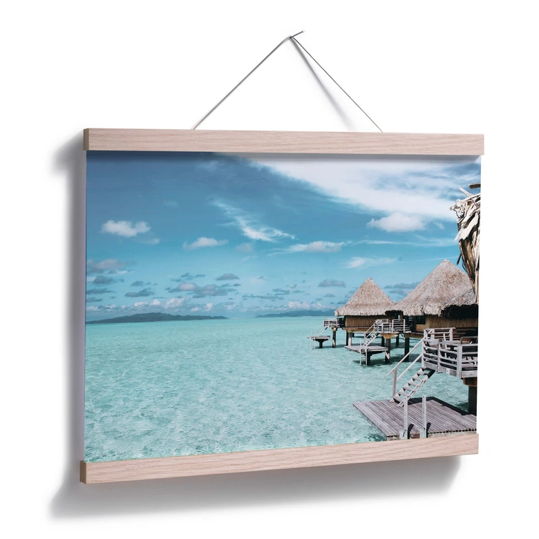 Poster Urlaub auf den Malediven 
