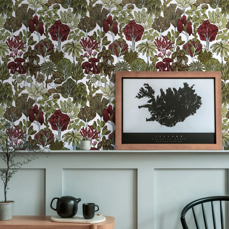 Architects Paper Floral Impression - Papier peint intissé jungle, vert 