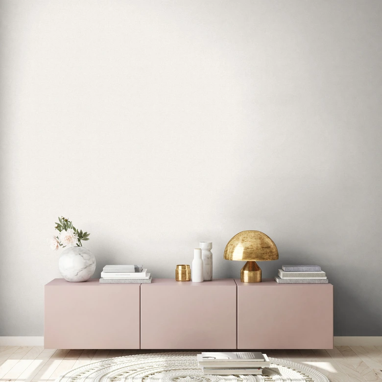 A.S. Création Vliestapete Attractive Unitapete einfarbig weiß 