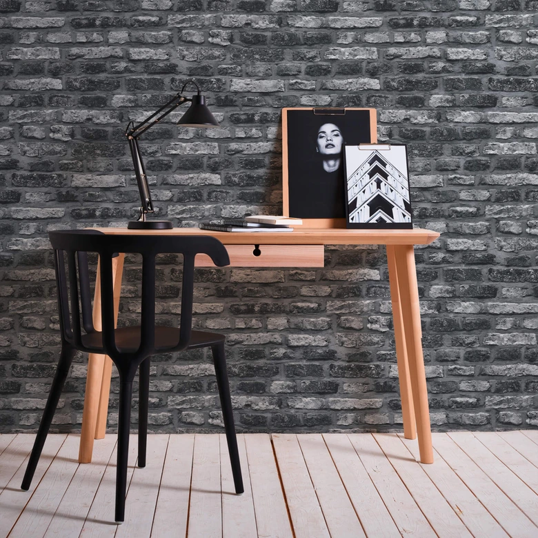 A.S. Création Vliesbehang il Decoro Behang Bakstenen Optiek 