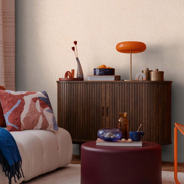 COSMOPOLITAN papier peint rose pour chambre de jeune fille - papier peint intissé moderne salon 