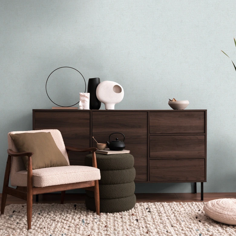 COSMOPOLITAN papier peint intissé gris chiné avec structure - papier peint moderne salon 