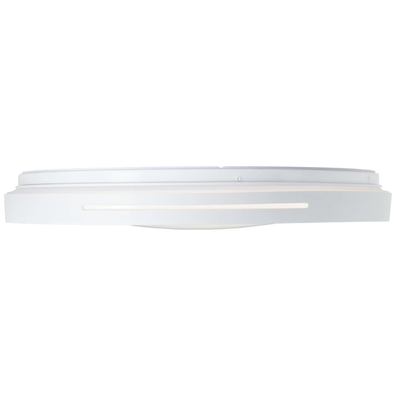 Wand- und Deckenleuchte Aurora, metallic/weiß, Ø 48,5 cm, Lampe 