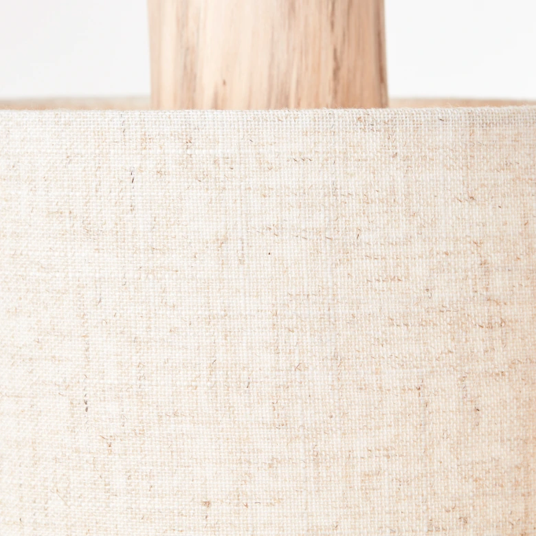 Pendelleuchte Manuel, braun, 130 x 80 cm, Holz Pendellampe 