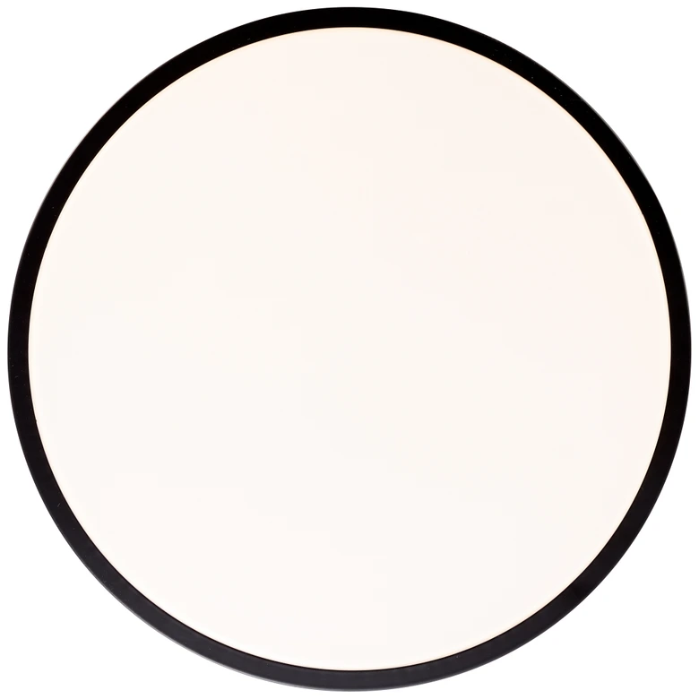 Deckenleuchte Niklas, schwarz, 6,5 x 33 cm, Deckenlampe 