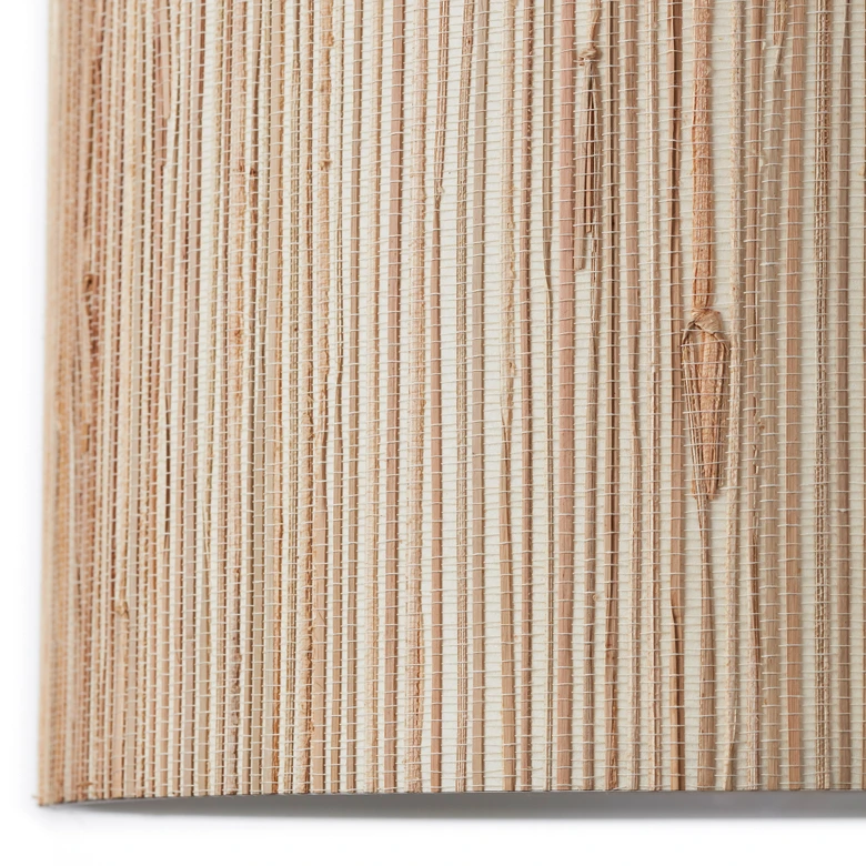 Pendelleuchte Valentin, braun, 120 x 35 cm, Seegras Pendellampe 