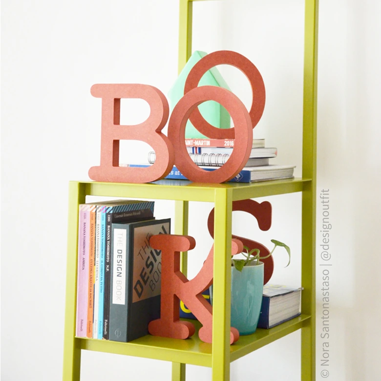 MDF-Letters 30 cm hoogte 