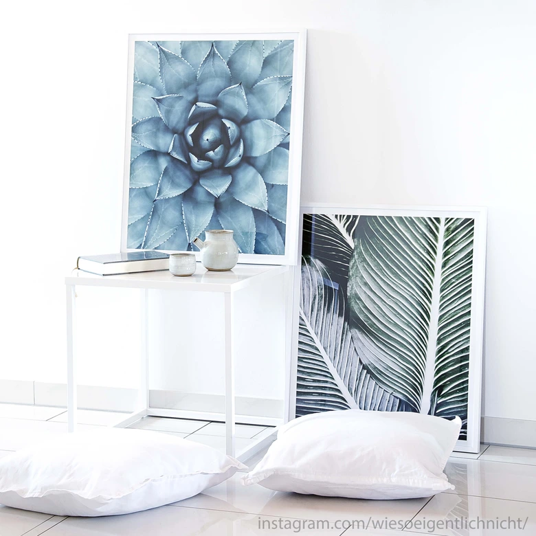 Poster Palm Tree Leaves 