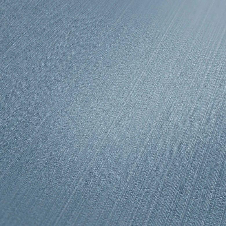 Livingwalls Unitapete Mata Hari Vliestapete einfarbig blau 
