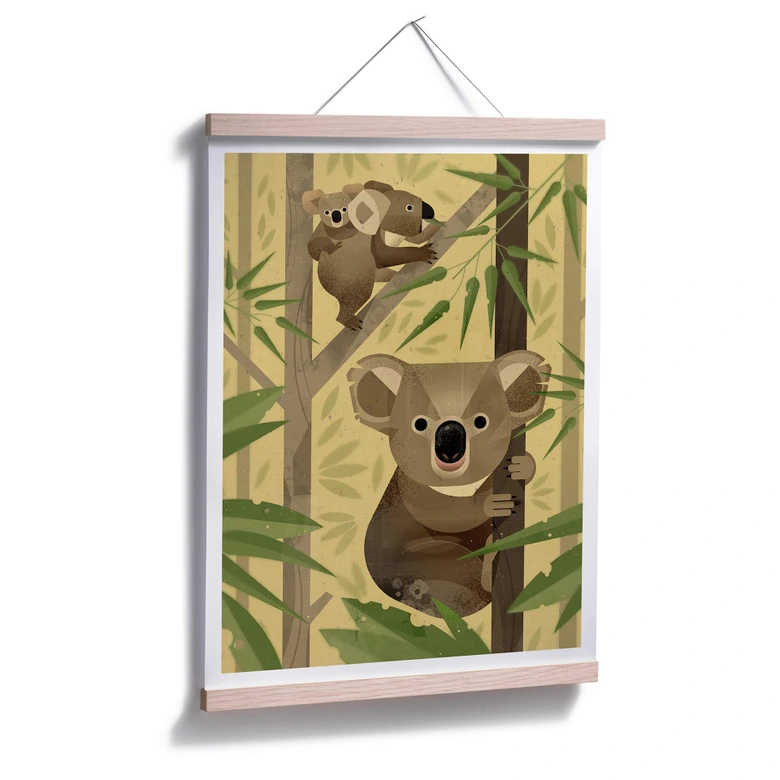 Poster Braun - Koala 