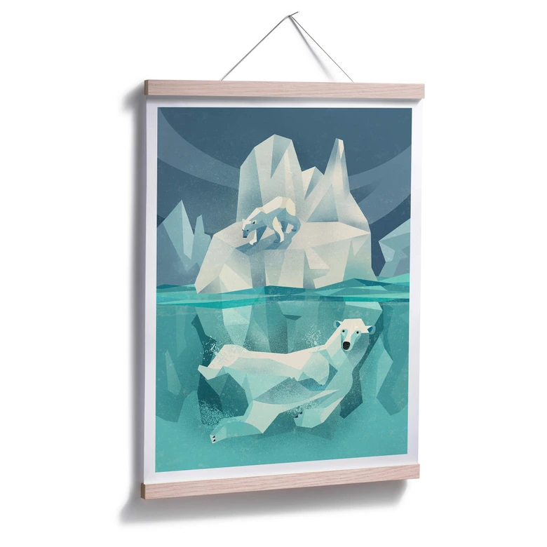 Poster Braun - Ijsberen 