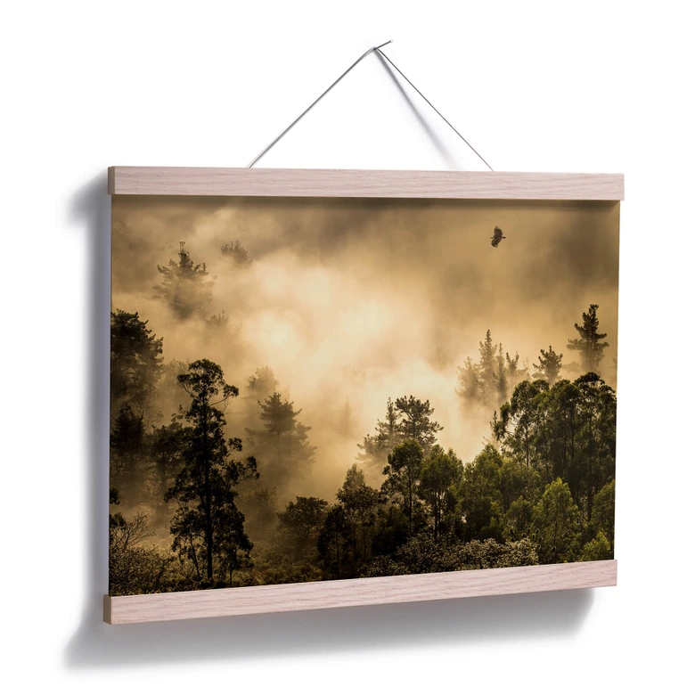 Poster Cuadrado - Clouds of Light 