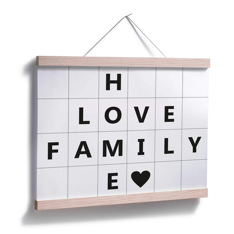 Poster Home Love Family 