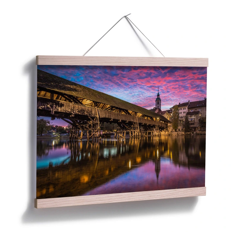 Poster Huber - Old Town Olten 