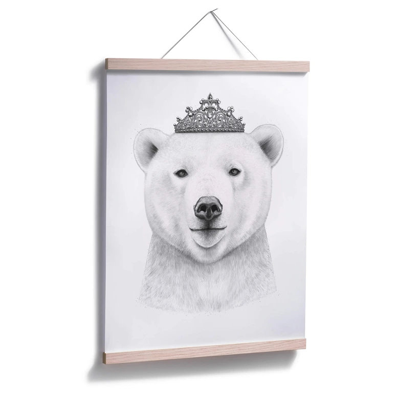 Poster Korenkova - Drottning Björn 