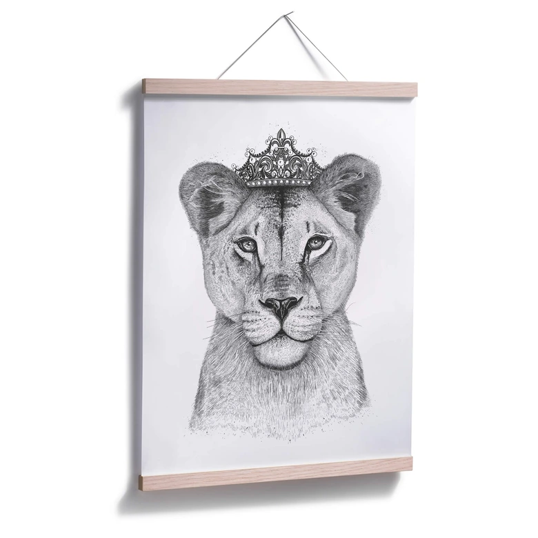 Póster Korenkova - La Reina Leona 